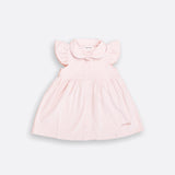 Strawberry éclair Scalloped collar Dress