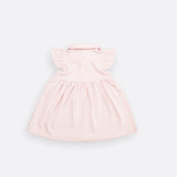 Strawberry éclair Scalloped collar Dress