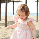 Organic Gots Certified Baby & Girls Dress pink