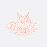 Luxury Organic cotton Girls Pink floral top