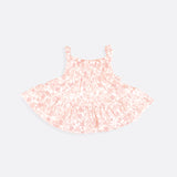 Luxury Organic cotton Girls Pink floral top