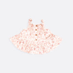 Luxury Organic cotton Girls Pink floral top