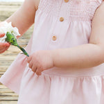 Pink Luxury organic cotton baby & toddler Bloomers