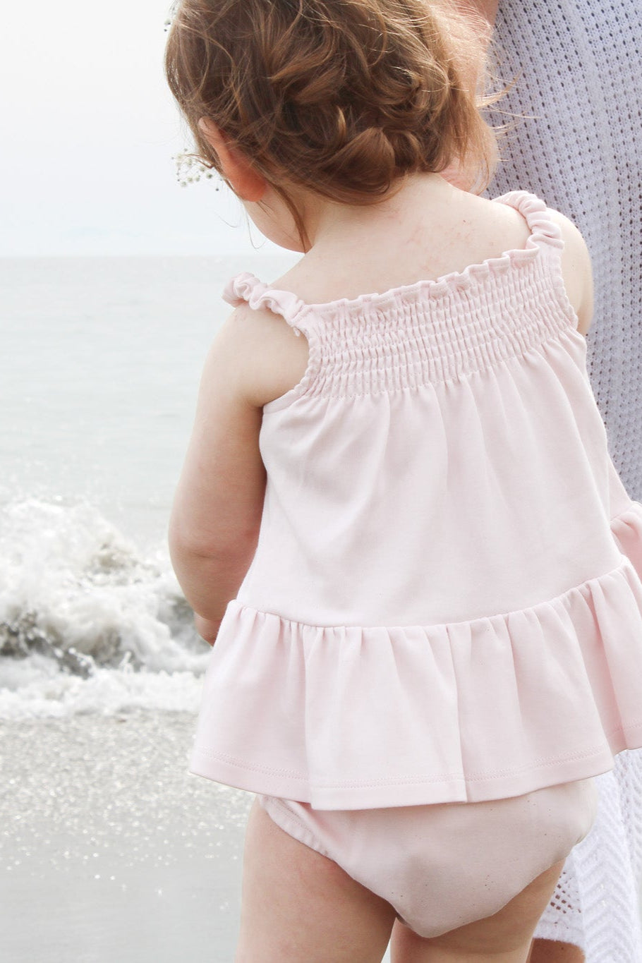 Pink Luxury organic cotton baby & toddler Bloomers