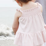 Pink Luxury organic cotton baby & toddler Bloomers