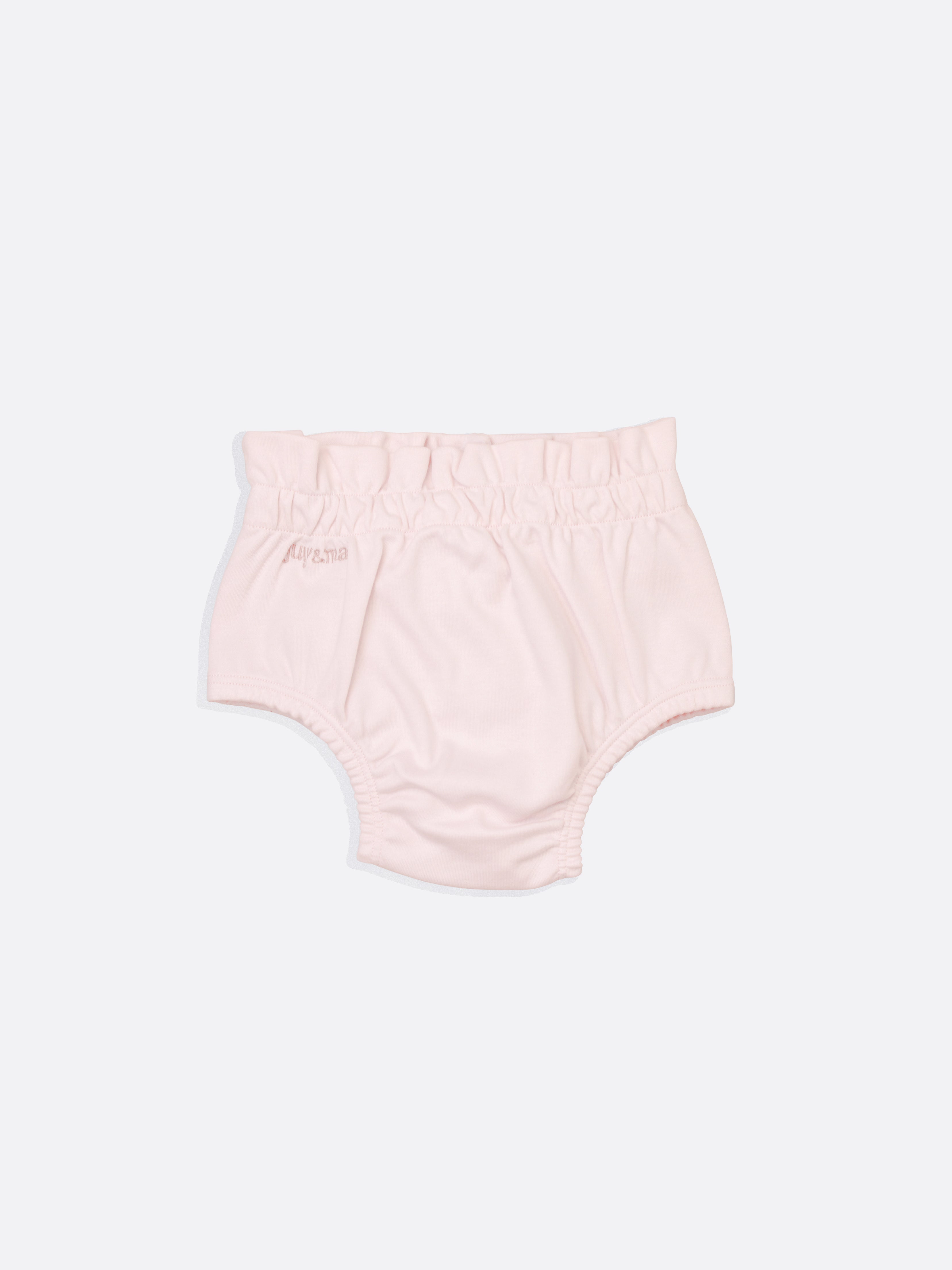 Pink Organic Cotton Bloomers Baby & Toddler 2